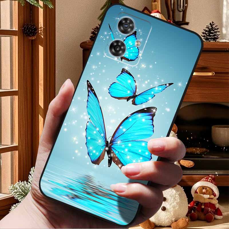 For Moto G84 G54 5G Case Fashion Soft TPU Silicone Bumper Phone Cover for Motorola Moto G84 5G MotoG54 G 54 84 Coque Capa Cats