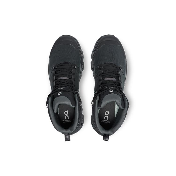 New On Running Cloudrock 2 Waterproof 'Black' Men's 63.98613