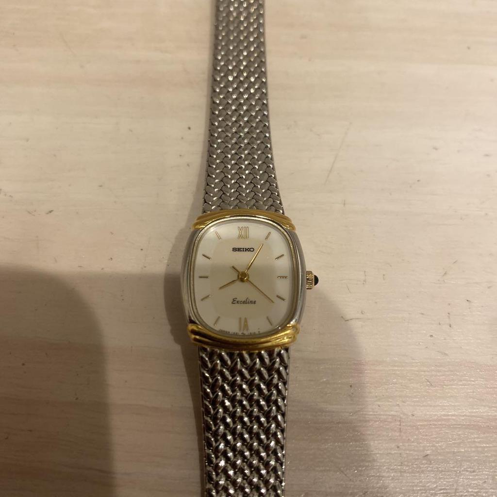 [USED] Current condition SEIKO Exceline 1221-5890 women's watch