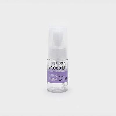 Flacon pulvérisateur rond 30 ml