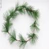 Artificial Pine Needle Greenery & Red Berry Bouquet for Holiday DIY & Gift Packaging