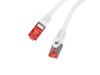 Patchcord Lanberg S/FTP Kat.6 3m LSZH CU Fluke Passed Biały