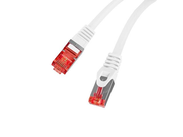 Patchcord Lanberg S/FTP Kat.6 3m LSZH CU Fluke Passed Biały