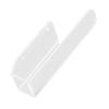 Transparent Black Hand Towel Holder Wall Mounted Towel Hanger  Bathroom Kitchen Toilet Laundry Room