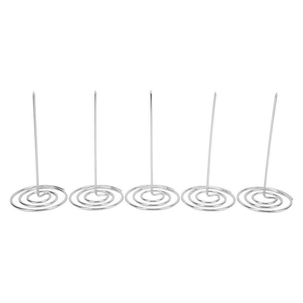 5PCS Reusable Check Spindle Wear Resistant Kitchen Ticket Holder Durable Receipt Holder  Kitchen