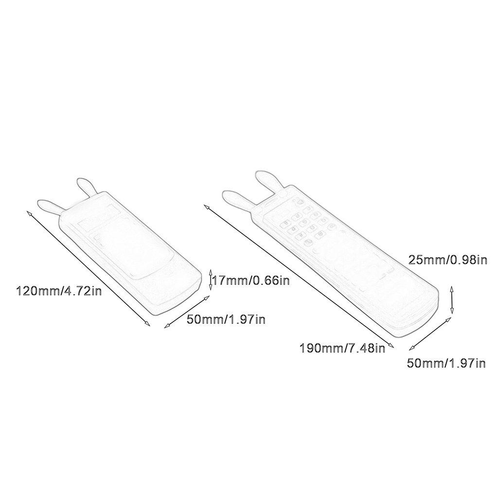 Silicone Rabbit Protector Remote Control Buy Remote Control Cover Transparent Silicone Rabbit Ear TV Case AC ...