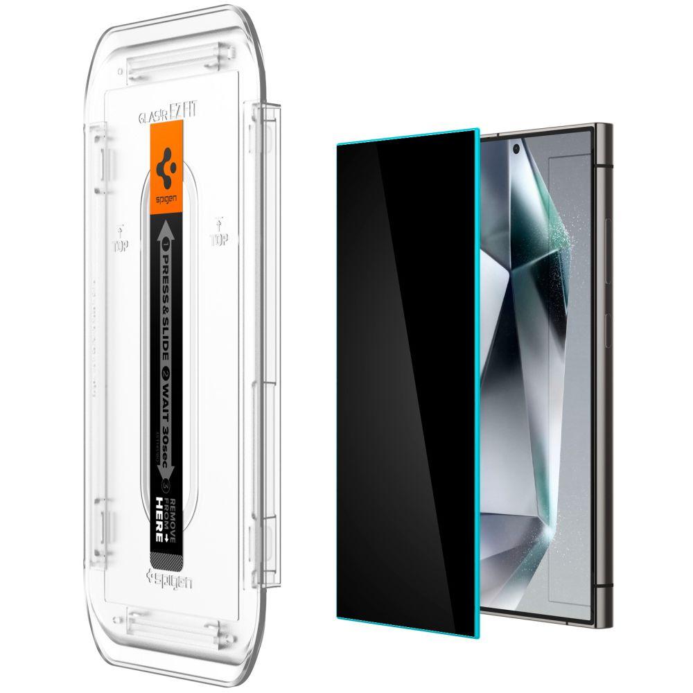 Szkło Hartowane Spigen Glas.tr Ez Fit 2-Pack Galaxy S24 Ultra Privacy