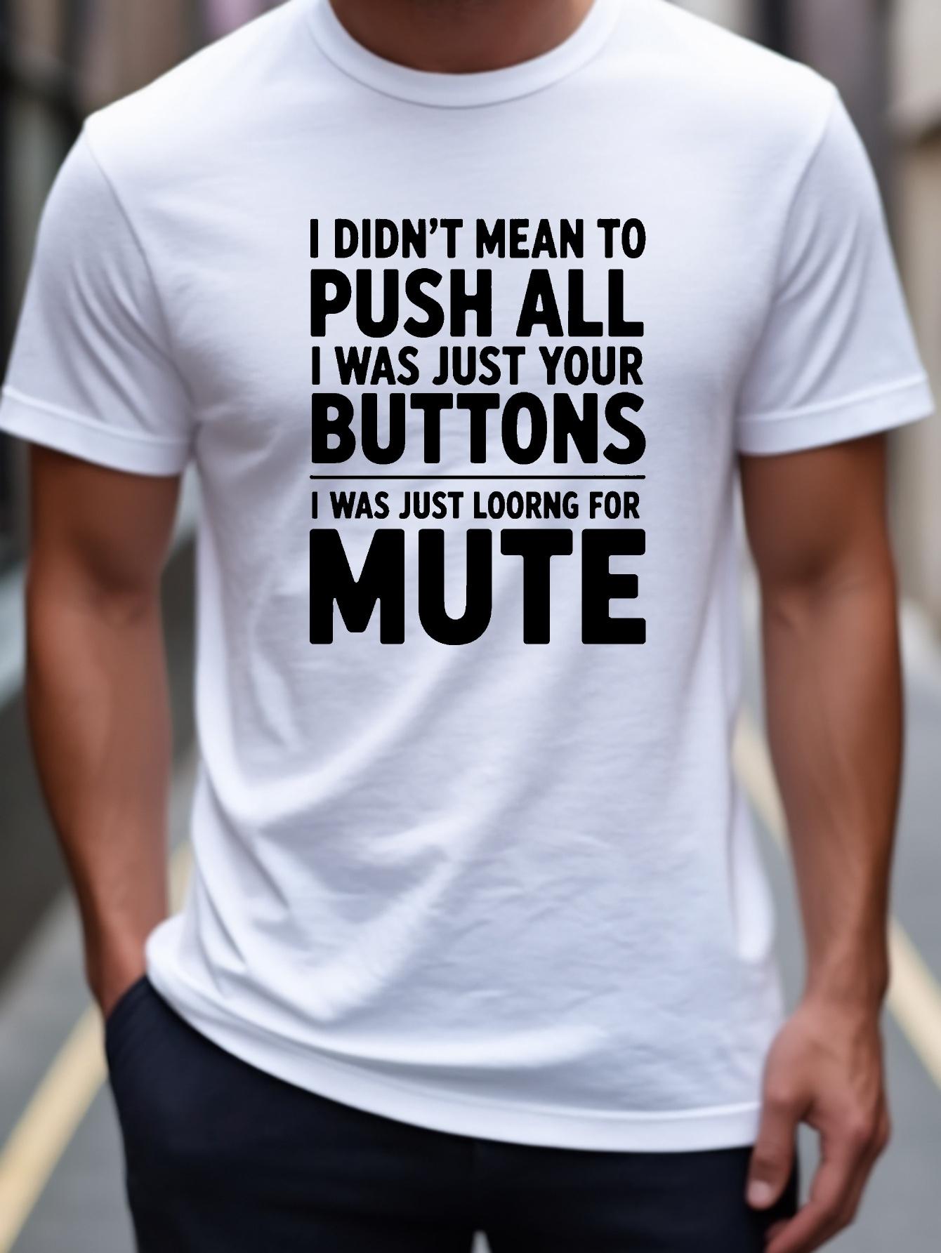 Funny Sarcastic Text Print T-shirt - Black with White Lettering - Breathable Cotton Blend Tee for Gym XXXXL