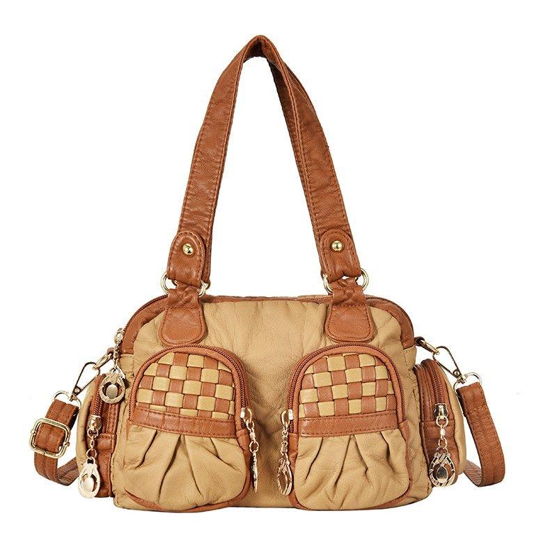 

Мягкая кожаная сумка через плечо для женщин, роскошные брендовые высококачественные женские сумки для покупок, женские сумки