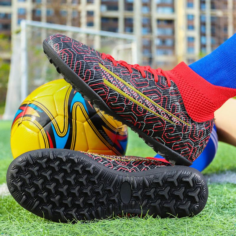 Football Shoes Men's and Women's Spikes AG Special Training TF Broken Nails Students Youth Game Sports Shoes