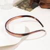 Multi Purpose Hair Grip Set Of 6 Headbands Textured Edges Lightweight Resin Material For Sports Work Long Hair Care