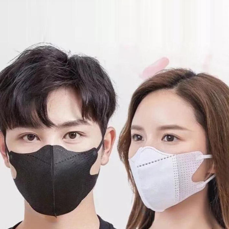 10 Stück Mode 3D Schutzmasken für Erwachsene, Bequem für den täglichen Gebrauch, Staubdicht, Atmungsaktiv, Gesichtsschutzmaske