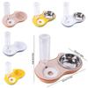 Detachable Pet Bowls Double Automatic Water Dispenser Practical Dog Feeding Bowl  Cat Food Bowl