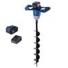 Cordless Earth Auger Pack BC-EB100-X - Bit Ø 100 Mm Length 800 Mm - 125 Rpm - 20V IXES 4Ah Battery + 2.4A Charger