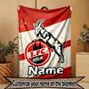 Individuelle personalisierte FC Köln Print Decke, Heimdekoration, Schlafzimmer, Sofa, Camping, Couch, Geschenke für Geburtstag Weihnachten