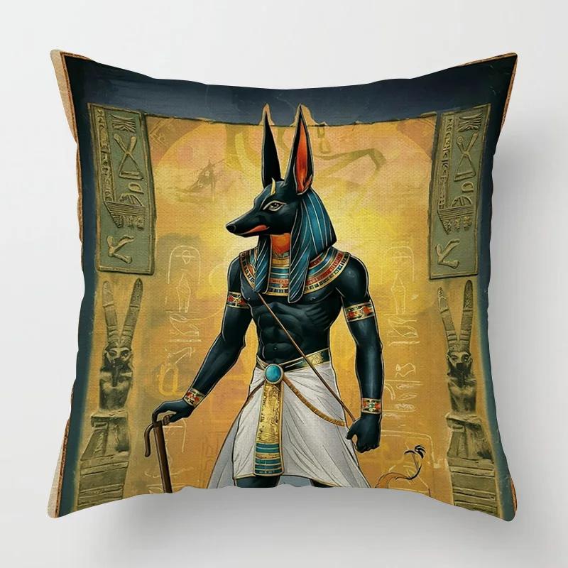 Modern Decorative Cushion for Home Living Room Decor Throw Pillow Cover 45*45 40x40cm 60x60cm 45x45cm 50x50cm Egypt pharaoh