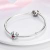 Charm Bead Components Copper Metal Cute Pet Golden Retriever Animal Bead Components Compatible With Charm Bead Components Plata Authentic Original