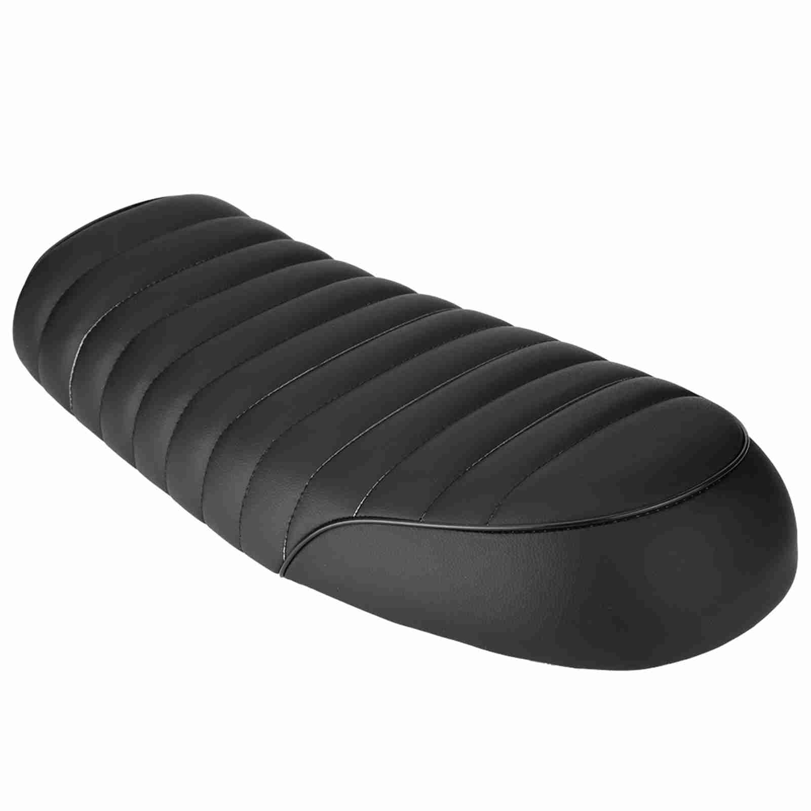 

Motorcycle PU Leather Vintage Cafe Racer Seat Flat Saddle Cushion for CG125 GN CG CB400SS белый