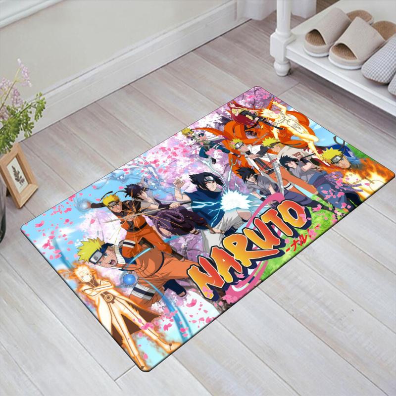Anime Narutos Carpet Rug for Living Room Bedroom Home Sofa Decoration,Kids play Non-slip Floor Mat