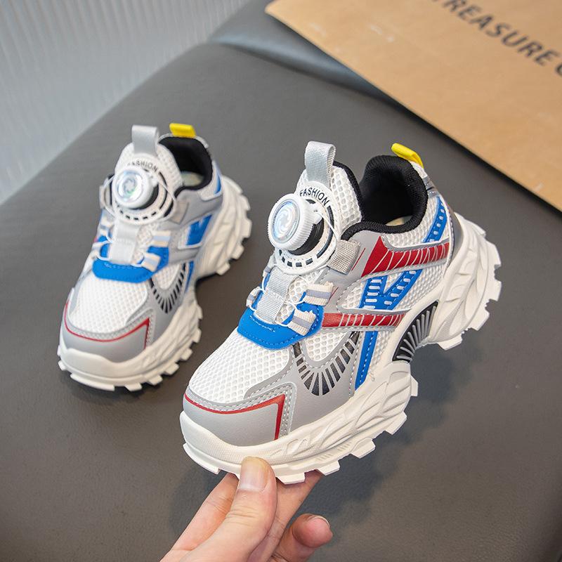 Children's new sports and leisure shoes with soft soles, comfortable classmates, boys and girls, autumn breathable fashion sports shoes