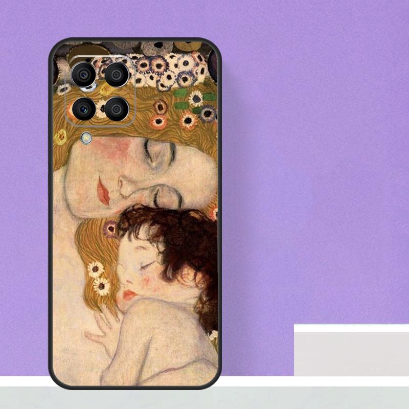 The Kiss Gustav Klimt Painting For Samsung Galaxy M13 M33 M53 M12 M32 M52 M14 M34 M54 M20 M51 M21 M30s M31s M15 M55 Case