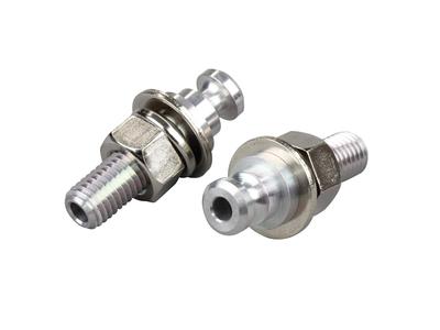 POSH 012101-03 Motorcycle Goods 012101-03 Color Turn Signal Stay, Silver