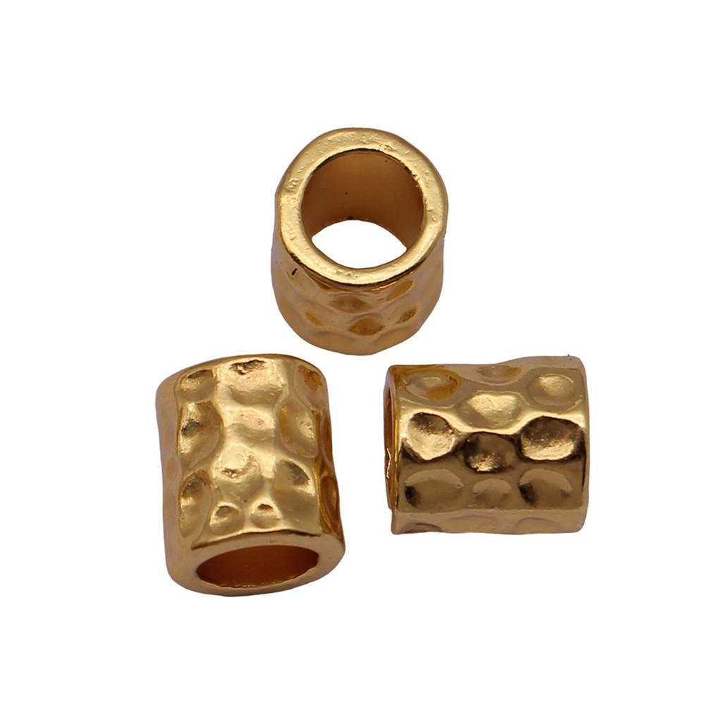 Tribal Pattern Tube Beads Charms Braided Spacer Beading For Jewelry Materials