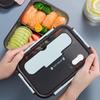 1.1L Leakproof Lunch Box PP Food Storage Container Portable Bento Lunch Box  For Travel
