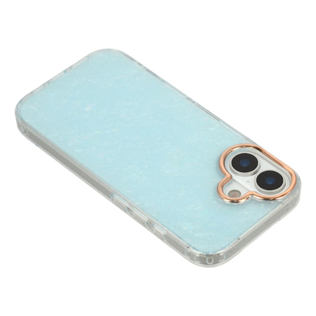 For iPhone 17 Case IMD Shell Pattern PC + TPU Phone Cover