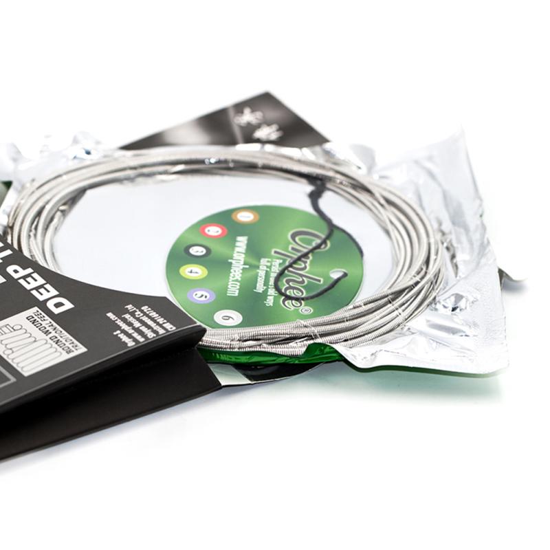 Orphee QB Serie 4/5/6 Stück Elektrische Basssaiten Normal Light Nickellegierung Sechskantkern Elektrisch