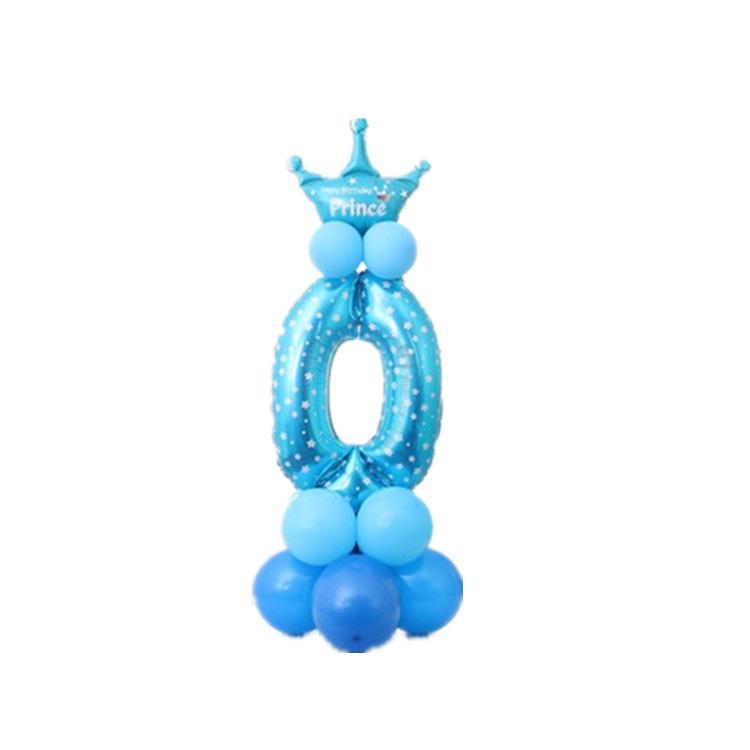 2pcs Birthday Party Aluminum Balloon