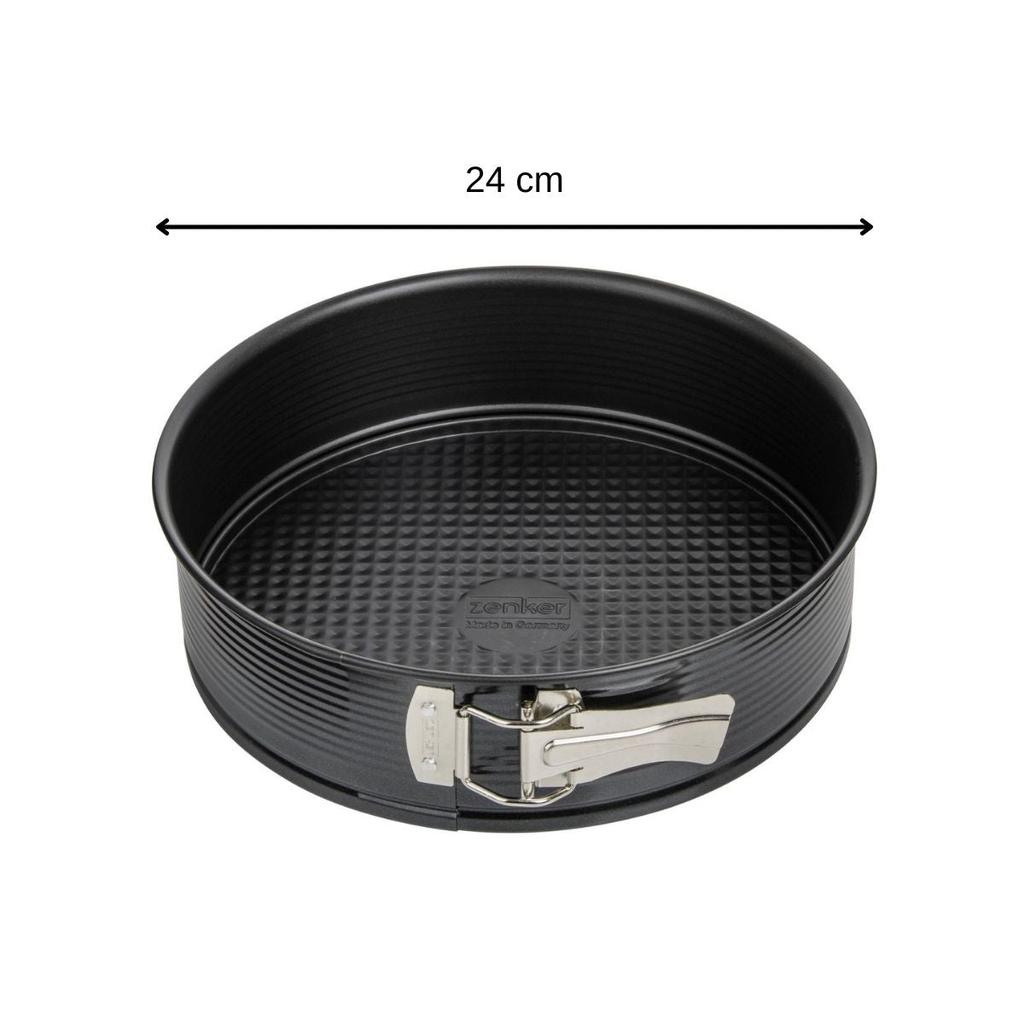 Springform Springform Pan 24 Cm Zenker Black Metallic Ref. 6502