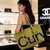 Korean Chic Crochet Mesh Shoulder Bag – Women’s Hand-Knitted Large Tote for Summer Beach