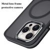 KEYSION Shockproof Magnetic Case for iPhone 15 16 Pro Max 15 Plus 16e Matte Translucent PC+TPU Color Blocking Phone Cover
