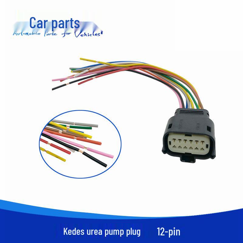 12-Pin Urea Pump Plug Socket for Sinotruk & Yunnei Light Trucks