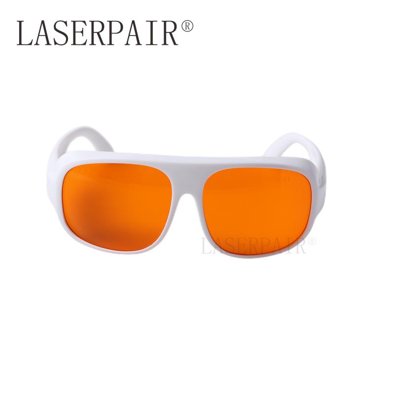 OD7+ Laser Safety Goggles Ultraviolet Excimer Green Laser Eye Protection Filer 180-534nm Glasses (Orange,safety glasses) оранжевый