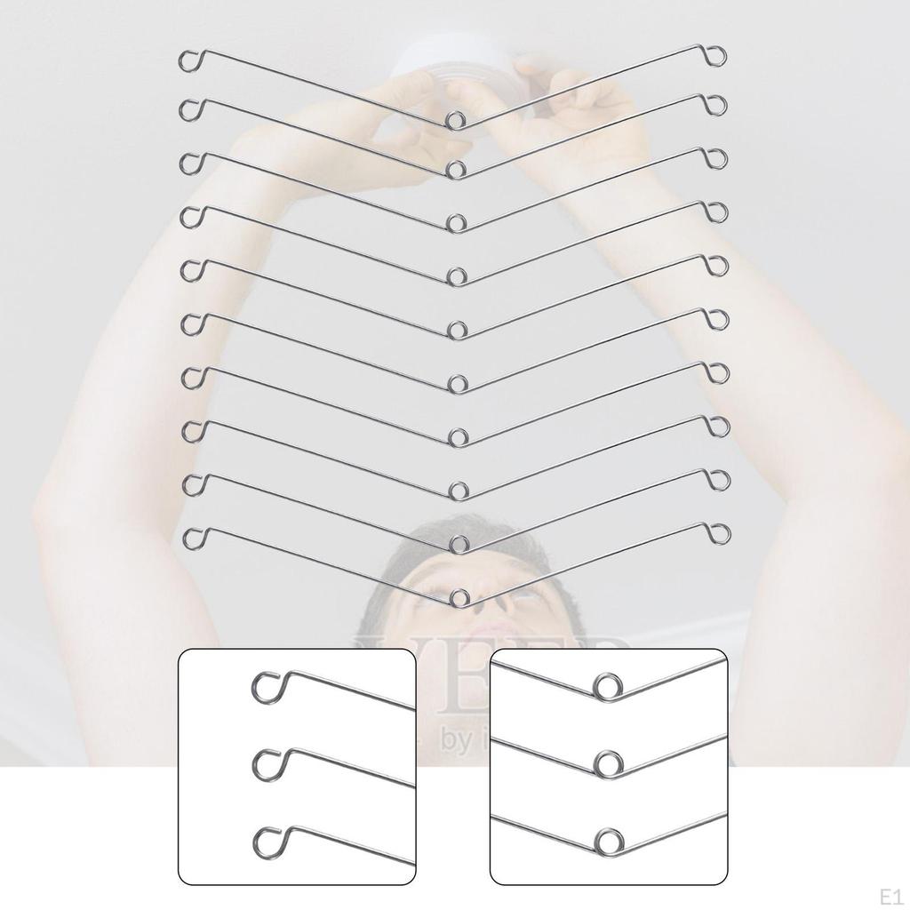 Einbaustrahler Federklemmen Lampenhalteabdeckungen Zierblenden für Downlights Kompakter Metallraum