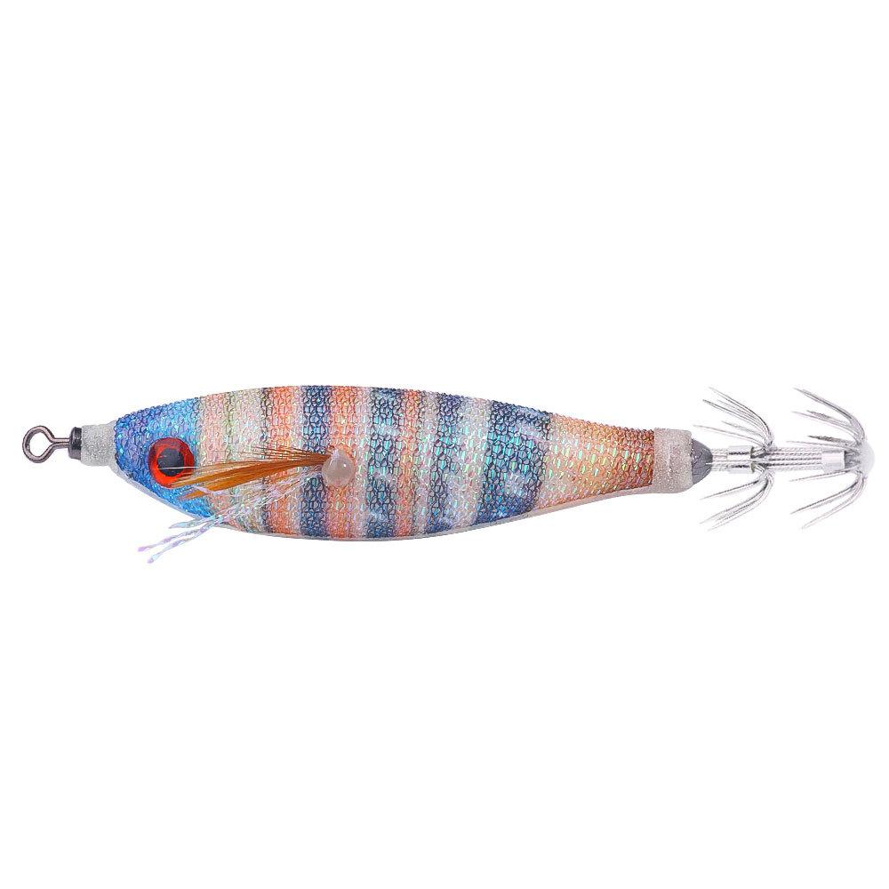 Eight-Band Special Slow-Sinking Luminous Wooden Shrimp Lure8CM 5.8GHard Bait Bionic Fake Bait Cuttlefish Octopus Fake Bait