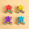 20pcs Jumping Frog Toys Finger Pressing Bouncing Frog Finger Action Training Kids Birthday Party Favors Holiday Party Gift