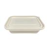 Xinyi 650ml Rectangular Biodegradable Corn Starch Food Containers
