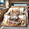 Highland Cow Rv Blanket Comfortable Soft Lightweight Perfect For Travel Camping Picnics Sofas Rvs Bedding Living Room Gift For Friends And Familyt9