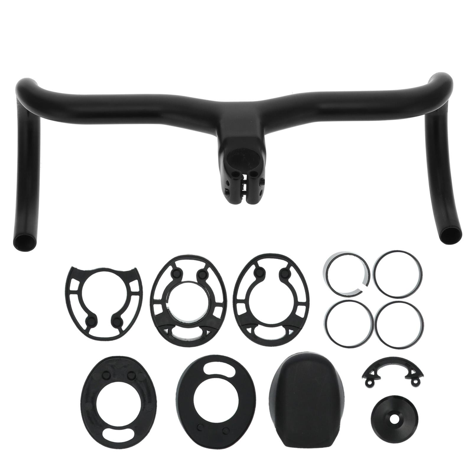 420 x 100 мм Руль для шоссейного велосипеда из углеродного волокна Велосипедный руль для штока вилки 28,6 мм