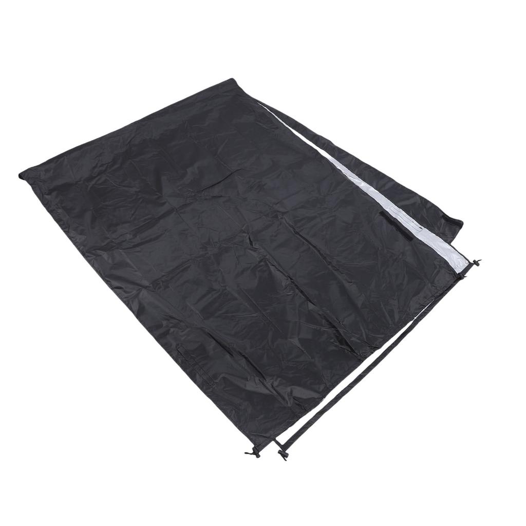 Pool Solar Reel Protective Cover Oxford Cloth Outdoor Pool Blanket Protector for Swimming Pools Black