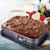 Easy Release Rectangular Cake Pan Removable Base Dishwasher Safe For Baking Enthusiasts And Home Cook