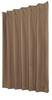 Univer Blackout Drape 100cm Wide X 200cm Set of 2 Curtains, Effect, Mocha, Long,