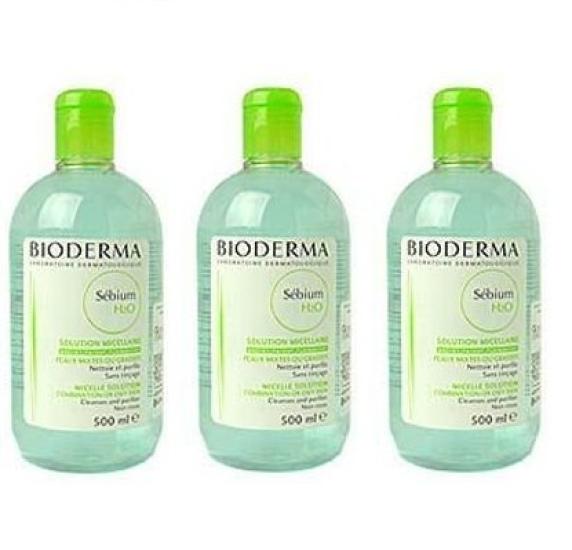 

BIODERMA Sebium H2O D 500 мл x 3 флакона набор [продукт]