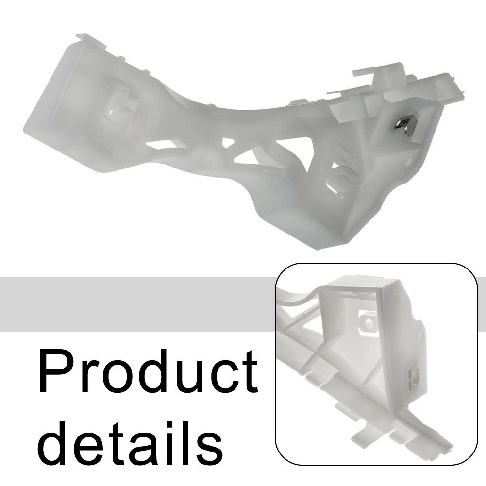 ABS Front Left Bumper Bracket White For Mazda 3 2004-2008 OEM BP4K-50-0U1E Replacement Auto Exterior Support Mount China Mainland
