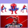 Traje Cosplay Homem-Aranha Peter Parker Macacão para Adultos e Crianças