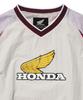 PHYPS MOTORCYCLE Vintage Logo Speed Track Nylon Long Sleeve Light Gray