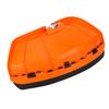 26mm 28mm Orange Plastic Lawn Mower Trimmer Dust Proof Cover Accessory